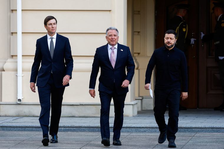 US envoys report progress in Kyiv as Trump revives Ukraine peace push