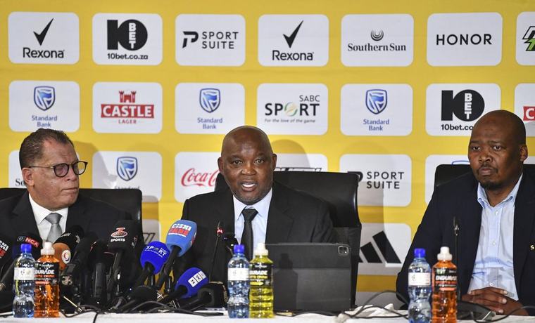 Watch Video SAFA remains tight-lipped on Pitso Mosimane's salary as new coach takes charge
