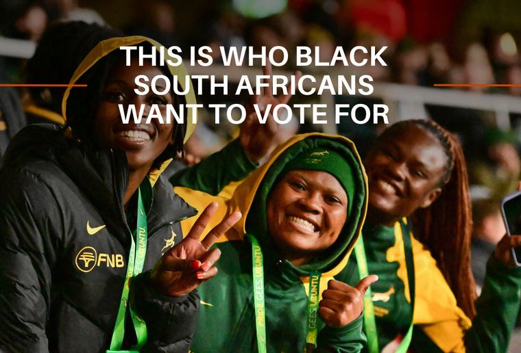 This Is Who Black South Africans Want to Vote For The ANC has lost control of the black voter market in South Africa and the MKP is challenging it for dominance. STAFF WRITER