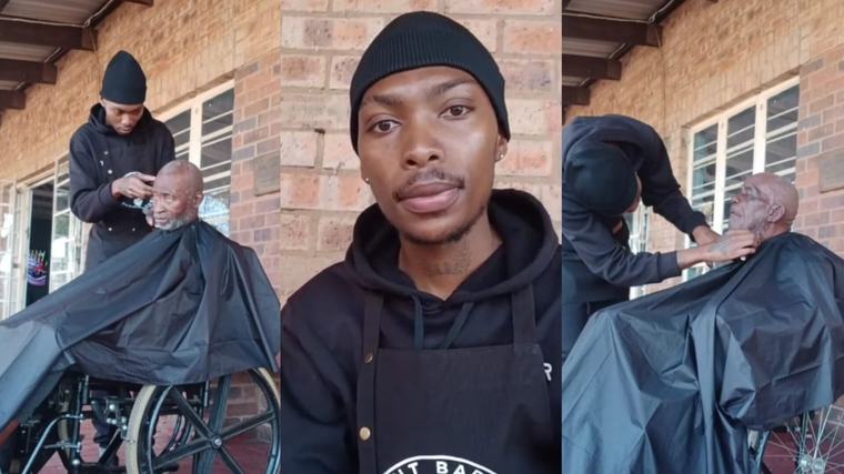 21-year-old Mamelodi barber gives free haircuts to the elderly