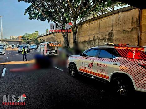 WATCH | School pupil in critical condition after falling off Durban bridge