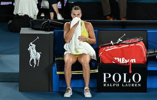 Sabalenka hit by whiff of weed